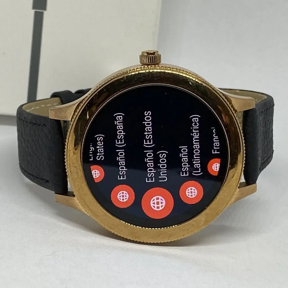 Fossil Gen 3 Authentic Genuine Smart Watch Custom Band FTW6008 PD651